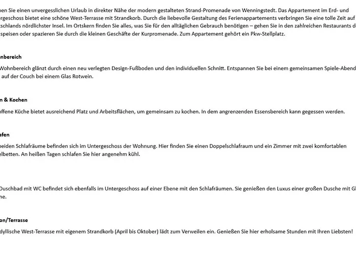 아파트 Min Droom - Strandstr 20, App 3 *